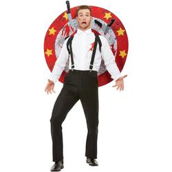 Circus Kostuum | Circusact Messenwerp Set Vierdelig Man | Medium | Halloween | Verkleedkleding